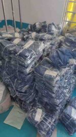 Wholesale Kids' Denim Shorts Stock Lot - 1400pcs, Size 100-140cm, Soft Fabric, Individually Packaged with Tags - Image 2