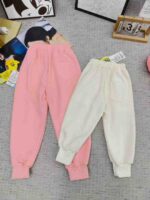 Wholesale Kids' Pants Stock Lot - 2000pcs Yellow Duck Brand, Fleece & Non-Fleece, Sizes 90-150, Independent Packing with Tags - Image 8