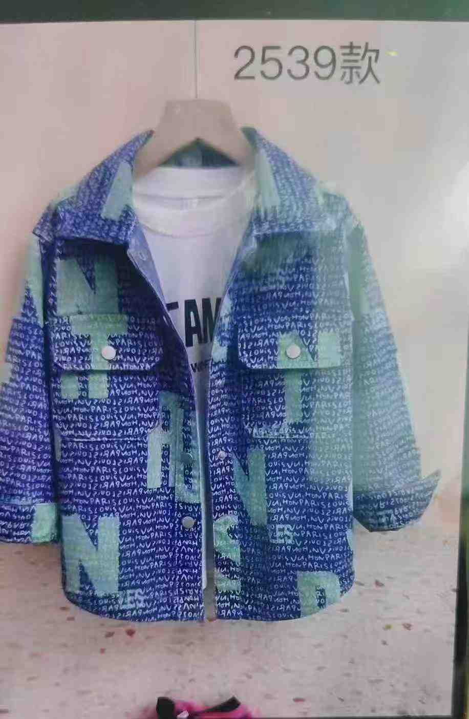 Children's Denim Jackets - 855 Pcs Stock Lot - Wholesale Export - Sizes 100-160 - Image 2