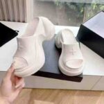 China Stock Lots: Wholesale Platform Height Increase 9cm Thick Sole Flat Sandals & Flip Flops (2 Styles, 3 Colors, Sizes 35-40) - Image 6