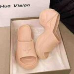 China Stock Lots: Wholesale Platform Height Increase 9cm Thick Sole Flat Sandals & Flip Flops (2 Styles, 3 Colors, Sizes 35-40) - Image 2