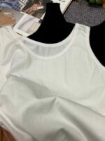 Summer Plain Cotton Tank Tops - Wholesale Stock Lot (310pcs, S-XL, Individually Packed) - Image 2