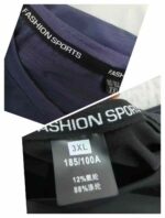 Men's Ice Silk Short Sleeve T-Shirt - Stock Lot Wholesale (M-5XL, 4 Colors, Individually Packaged) - Image 4