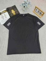 Men's Ice Silk Short Sleeve T-Shirt - Stock Lot Wholesale (M-5XL, 4 Colors, Individually Packaged) - Image 3