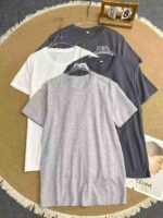 Bulk Wholesale Lot of 1454 Cotton Blend Round Neck T-Shirts | M-3XL | Independent Packaging | Stock Clearance - Image 9