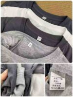 Bulk Wholesale Lot of 1454 Cotton Blend Round Neck T-Shirts | M-3XL | Independent Packaging | Stock Clearance - Image 4