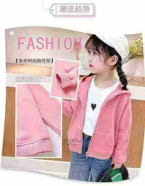 Clearance Bulk Kids Fleece Zipper Jackets 102 Pieces With Approx 30 Pants, Size 110-130 3 Colors - Image 2