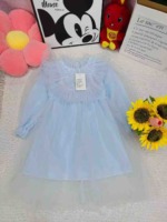 950 Pieces Princess Mesh Tulle Dresses Sequined Chest, 3 Colors Sizes 110-150 With Tag Bulk Stock Wholesale - Image 4