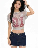 280 Pieces Summer New Sexy Mini Vintage Blue Washed Cotton Denim Skirts Bulk Wholesale - Image 7
