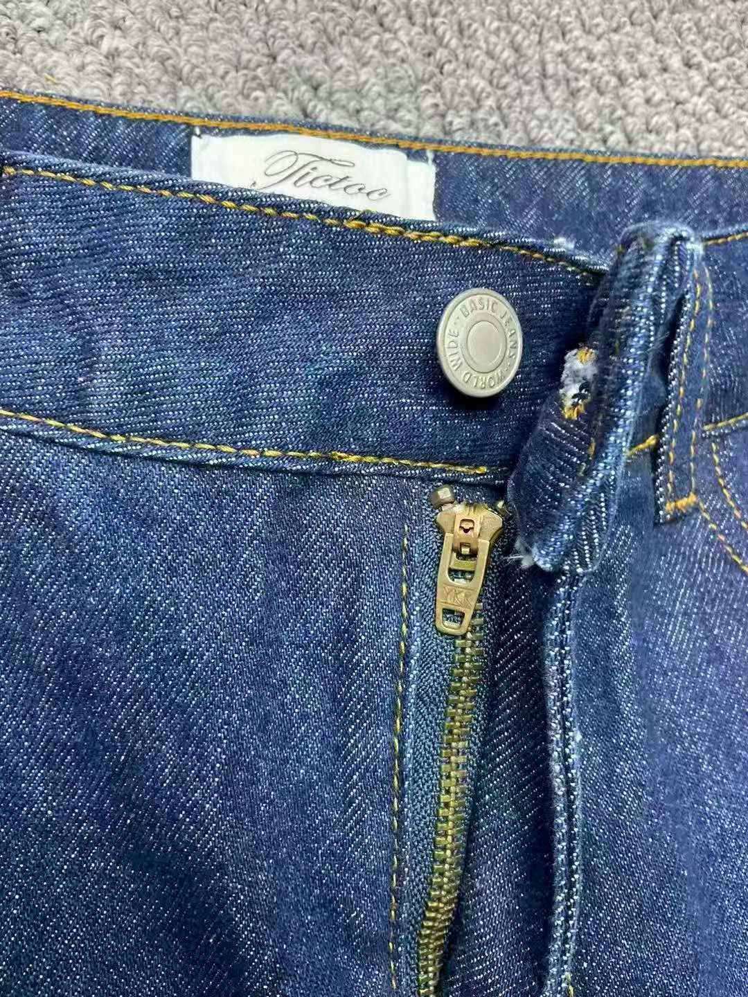 280 Pieces Summer New Sexy Mini Vintage Blue Washed Cotton Denim Skirts Bulk Wholesale - Image 2