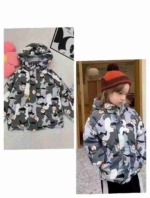 Last 5000 Pieces Dingdang Cat Kids Cotton Padded Jackets Clearance Wholesale - Image 1