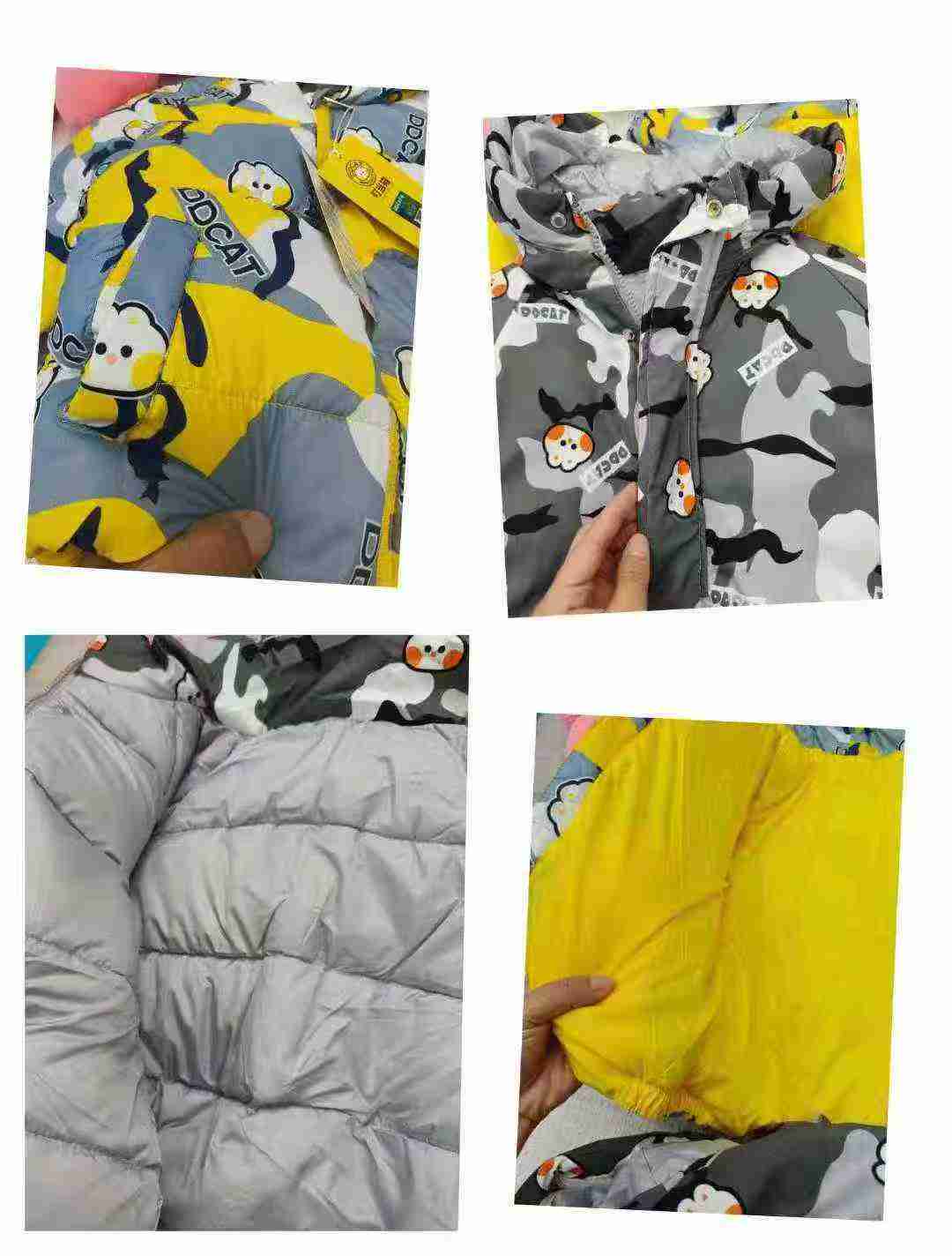 Last 5000 Pieces Dingdang Cat Kids Cotton Padded Jackets Clearance Wholesale - Image 2