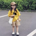 4100 Pieces Kids Cotton Short Sleeve T-Shirts (Size 80-150) Bulk Stock Wholesale For Export - Image 9