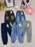 7200 Pieces High Stretch Washed Cotton Kids Denim Jeans Stock Wholesale - Image 8
