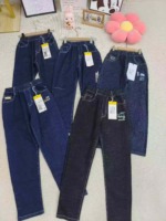 7200 Pieces High Stretch Washed Cotton Kids Denim Jeans Stock Wholesale - Image 7