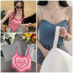 Summer New Sexy Knitted Camisole Tank Top, About 450 Pieces, Bulk Wholesale Stock Clothing - Image 4