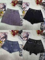 3179 Pcs Branded Women's Denim Shorts & Mini Skirts, Sizes S-2XL, Individually Packed With Tags, Bulk Clearance Sale - Image 7