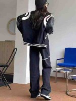 80 Pcs Tmall Overstock Women's American Style High Waist Slimming Loose Wide Leg Stretch Jeans - Image 7