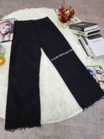 80 Pcs Tmall Overstock Women's American Style High Waist Slimming Loose Wide Leg Stretch Jeans - Image 3