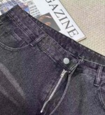 Spring Men's American Vintage High Street Multi-pocket Cargo Loose Baggy Straight Washed Jeans, Approx 100 Pieces, Sizes 2XL-3XL With Tags - Image 2