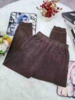 Tmall Off-Shelved Brand Women's Fall Winter High Waist Loose Cuffed Sweatpants - 1200PCS Bulk Stock Clearance - Image 4