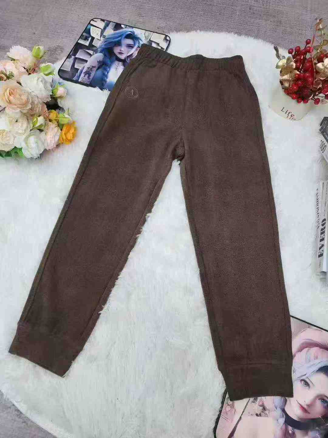 Tmall Off-Shelved Brand Women's Fall Winter High Waist Loose Cuffed Sweatpants - 1200PCS Bulk Stock Clearance - Image 2