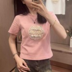 Sexy Women's Embroidered T-Shirts Around 220 Pieces Bulk Stock Wholesale Clearance - Image 9