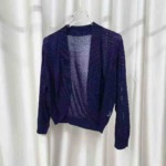 238 Pieces Women's Thin Short Hollow-out Knit Sun Protection Cardigan Shrug Outerwear Sizes S-2XL - Image 1