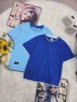 2100 Pieces New Plain Cotton Short Sleeve Kids T-Shirts Bulk Stock Wholesale - Image 5