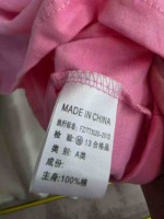 2100 Pieces New Plain Cotton Short Sleeve Kids T-Shirts Bulk Stock Wholesale - Image 3