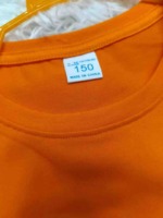 2100 Pieces New Plain Cotton Short Sleeve Kids T-Shirts Bulk Stock Wholesale - Image 2