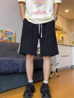 Summer New Brand Original Men's Ice Silk Quick Dry Elastic Waist Casual Shorts, Sizes M-2XL, About 1490 Pcs Bulk Stock Wholesale Clearance - Image 7