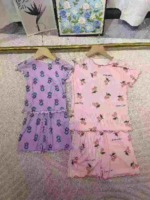 19000 Pcs Bulk Kids Breathable Ice Silk Pajama Loungewear Sets, Assorted Sizes 90-150, Chinese Stock Lot Wholesale - Image 1