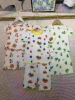 19000 Pcs Bulk Kids Breathable Ice Silk Pajama Loungewear Sets, Assorted Sizes 90-150, Chinese Stock Lot Wholesale - Image 9