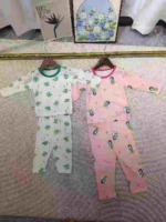 19000 Pcs Bulk Kids Breathable Ice Silk Pajama Loungewear Sets, Assorted Sizes 90-150, Chinese Stock Lot Wholesale - Image 4