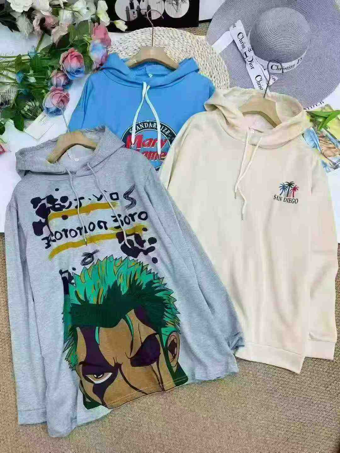 570 Pieces Plain Hoodies (Mostly Grey) Sizes S-2XL With Individual Packing Chinese Stock Clearance Wholesale - Image 2