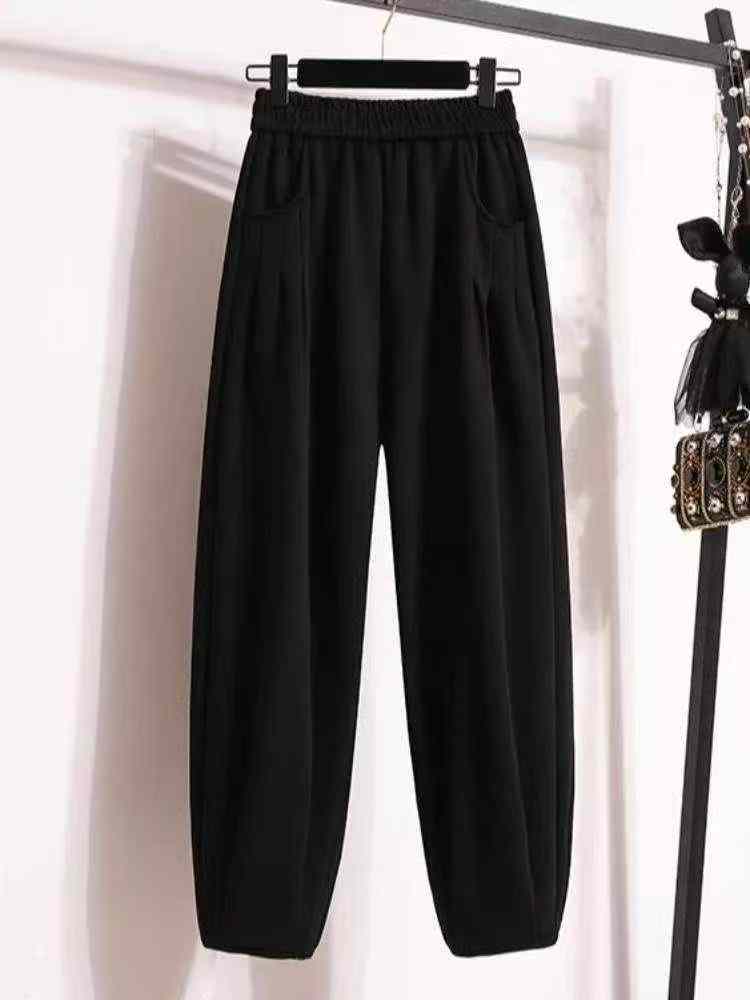 Spring Summer High Stretch Plus Size Elastic Waist Casual Lantern Pants Size M-4XL, Around 200 Pieces, Bulk Stock Clearance - Image 2