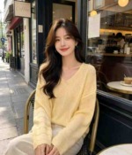 Spring New Retro Maillard Hollow Crochet Knit Long Sleeve Pullover Sweater, About 190 Pieces Clearance Stock Lot - Image 7