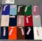 Factory Direct 10000 Pcs 300GSM Heavyweight Solid Cotton Plain Unisex Short Sleeve T-Shirts Bulk Clearance - Image 9