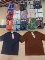 Factory Direct 10000 Pcs 300GSM Heavyweight Solid Cotton Plain Unisex Short Sleeve T-Shirts Bulk Clearance - Image 7