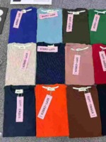 Factory Direct 10000 Pcs 300GSM Heavyweight Solid Cotton Plain Unisex Short Sleeve T-Shirts Bulk Clearance - Image 6