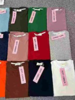 Factory Direct 10000 Pcs 300GSM Heavyweight Solid Cotton Plain Unisex Short Sleeve T-Shirts Bulk Clearance - Image 5