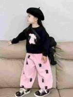 Clearance Bulk Stock 188 Pieces Kids Spring Autumn Korean Style Cotton Casual Sweatpants Size 90-150 - Image 8
