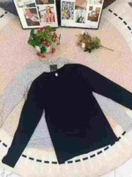 Men's Pure Cotton Solid Long Sleeve Tops, About 300 Pieces Bulk Stock Clearance Wholesale - Image 7