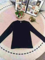Men's Pure Cotton Solid Long Sleeve Tops, About 300 Pieces Bulk Stock Clearance Wholesale - Image 5