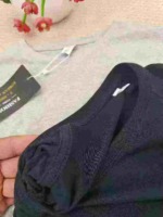 Men's Pure Cotton Solid Long Sleeve Tops, About 300 Pieces Bulk Stock Clearance Wholesale - Image 4