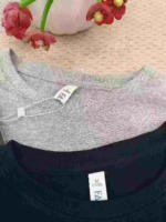 Men's Pure Cotton Solid Long Sleeve Tops, About 300 Pieces Bulk Stock Clearance Wholesale - Image 3