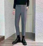 833 Pieces Casual Draping Men's Suit Pants Stock Wholesale For Export - Image 7