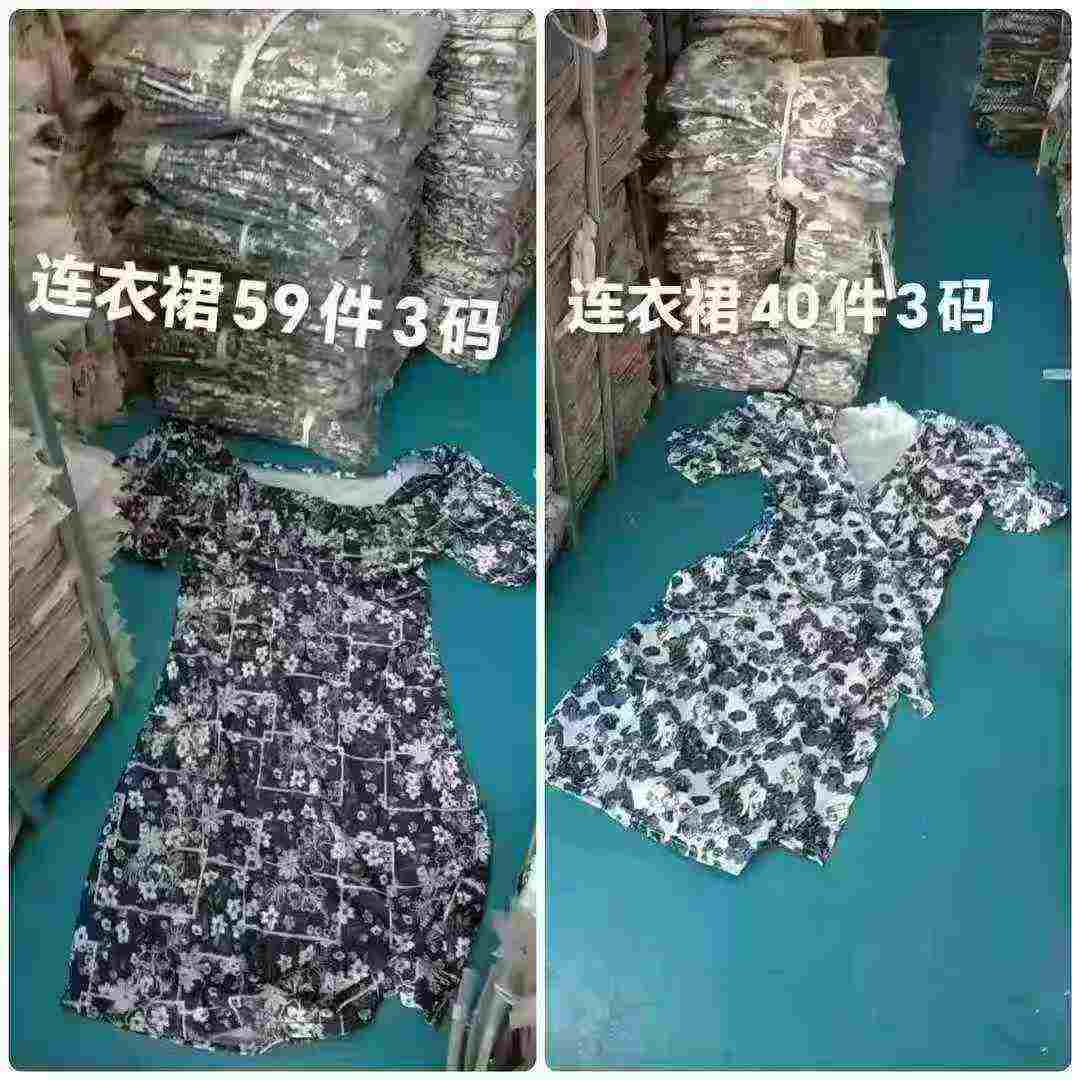 99 Pieces Casual Floral Dresses - Wholesale Clearance Stock Lot - Image 2