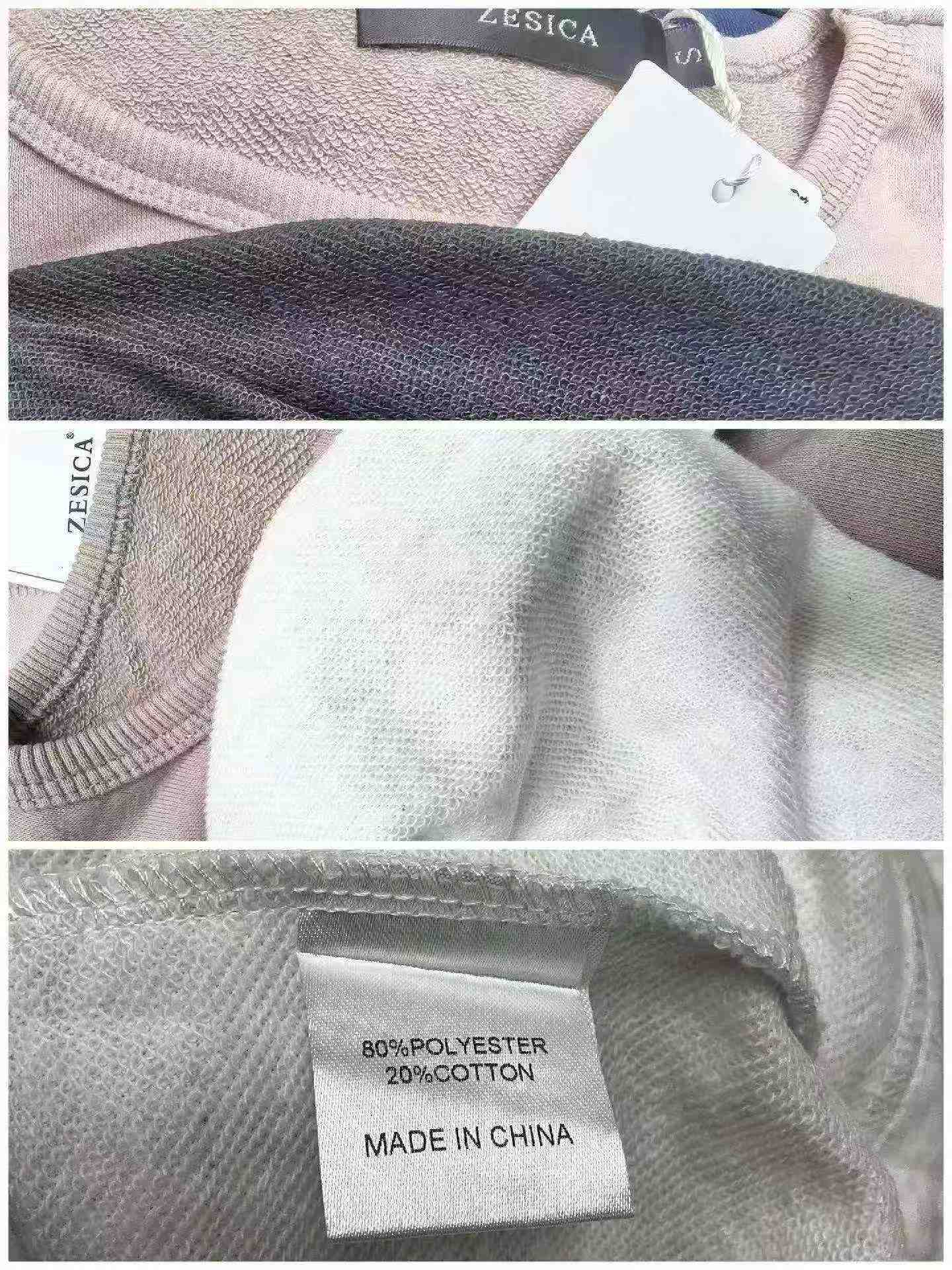 3860 Pcs Spring Autumn Brand Original American Plain Loose Cotton Terry Sweatshirt Dresses Bulk Stock Wholesale - Image 2